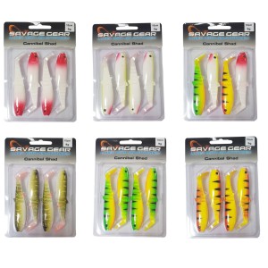 Savage Gear Cannibal Shad 10cm 9gr 4pcs