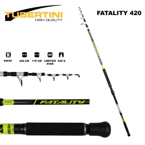 Tubertini Fatality 4.20m Big Fish Specialist No Limits Olta Kamışı