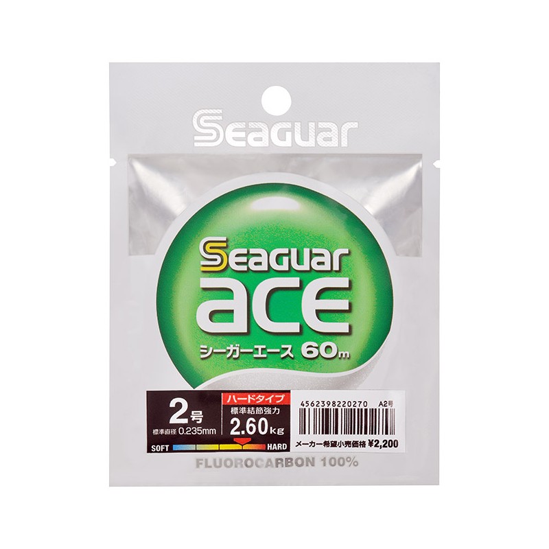 Seaguar Ace %100 Fluorocarbon Misina 60m