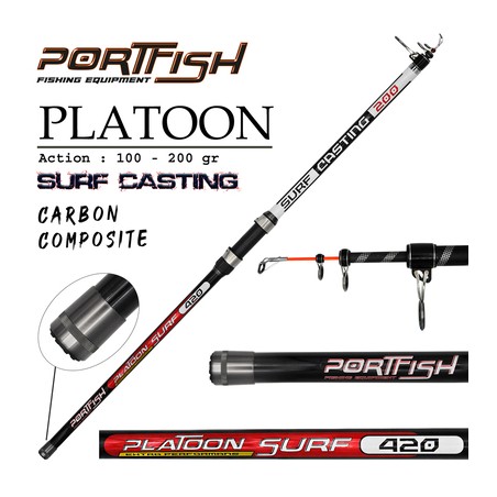 Portfish Platoon Surf 420 cm 100-200 gr Olta Kamışı